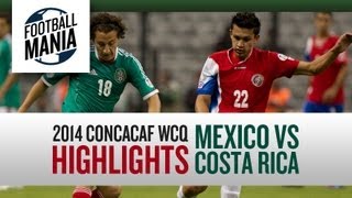 2014 Concacaf WCQ - Mexico 0 x 0 Costa Rica - Highlights (round 5)