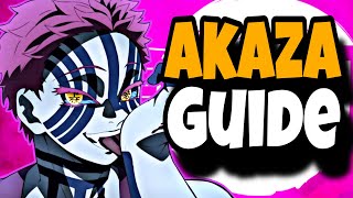 THE ULTIMATE AKAZA GUIDE!!! |Demon Slayer The Hinokami Chronicles 2|