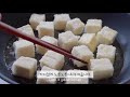 spicy and sweet fried tofu really delicious meliniskitchen