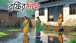 বৃষ্টির দিনে || Bristir Dine || Bangla Rupkothar Golpo || new rupkotha tv ||new rupkothar cartoon