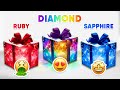 Choose Your Gift! 🎁 Ruby, Diamond or Sapphire 💎💖🔷 How Lucky Are You? 😱 Moca Quiz