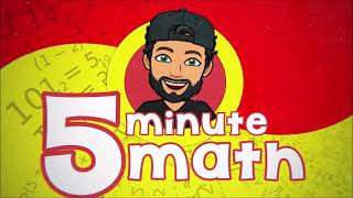 5 Minute Math: Algebra/Geometry - Midpoint(between 2 points on a graph) *includes "Missing Endpoint"