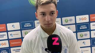 Anderson Duarte habló previo al hexagonal del Sudamericano Sub20 Colombia 2023 🇺🇾⚽️