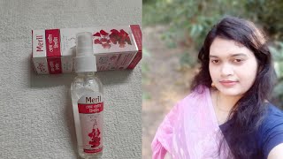 Meril Rose Water Review |@jonakisexclusive2070