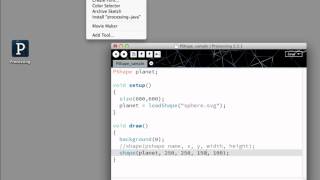 Processing: PShape - importing vector graphics