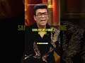 sara alia khan funny moments on koffee with karan show 😂 saraalikhan jahnavikapoor bollywood