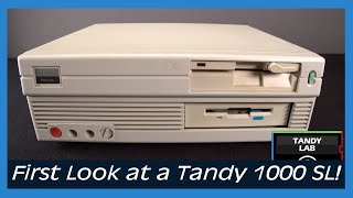 The Tandy 1000 SL - A First Look #septandy