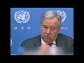 UN chief commends China's effort to combat coronavirus outbreak