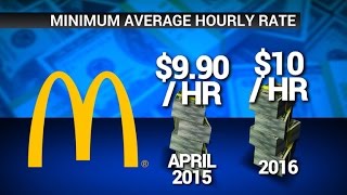 McDonald's to raise workers' pay and offer benefits