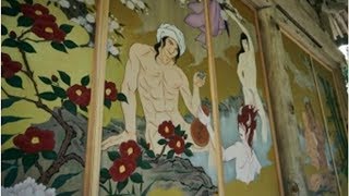 新潟のお寺が「半裸のイケメン」だらけに！　斬新すぎる「官能絵巻」展示、企画の狙いは