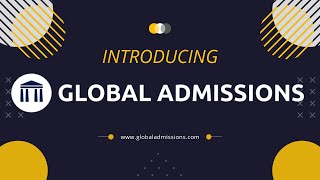 Introducing Global Admissions