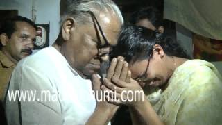 VS Achuthanandan visited TP Chandrasekharan's house