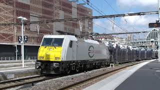 Euro Cargo Rail Freight Trains - Traxx E186 Locomotive