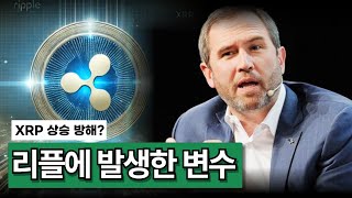 리플 XRP 변수 발생? 상승은 이때부터입니다.