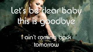 Kelly Clarkson- Mr Know It All- Upp3rLyrics