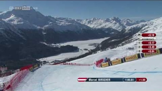 Ski-WM Kombi Abfahrt: Marcel Hirscher (AUT) LAUF | Herren
