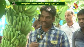 లాభాల బాటలో అరటి తోట | Banana Farming Profits | Cultivation Process Details | Matti Manishi | 10TV