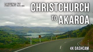 Driving New Zealand: Christchurch to Akaroa 4K