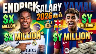 Endrick vs Lamine Yamal Salary 2026 — The Future GOAT Money Battle 😱💰