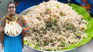 Fried Rice சுவையில் முள்ளங்கி சாதம்/White Radish Rice / சமைத்து பாருங்கள் கொஞ்சம் கூட மிச்சமாகாது...