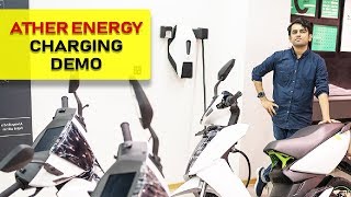 Charging the Ather 450 Electric Scooter | Demos | How To Guide