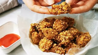 🍿菇米花 | 素食不含五辛 | Popcorn Chicken-Less | Allium-free Vegetarian 🍄