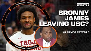 STEPHEN A.'S HOT TAKE ♨️ Bryce James is BETTER THAN BRONNY JAMES? 👀 | The Stephen A. Smith Show