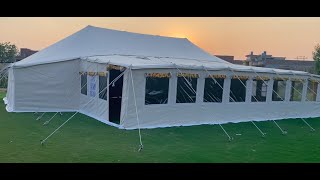 Arabic Jamalon Tent | خيمة جملون صنع في باكستان مقاومة للماء وسهلة الفك والتركيب وجودة عالية جدا