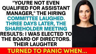 They Laughed when I Applied for The Director Role — Then Their Laughter Turned to Panic When
