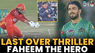 Last Over Thriller | Faheem Ashraf The HERO | Islamabad vs Multan | Match 24 | HBL PSL 8 | MI2A