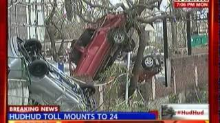 Death toll in Cyclone Hudhud disaster climbs up to 24