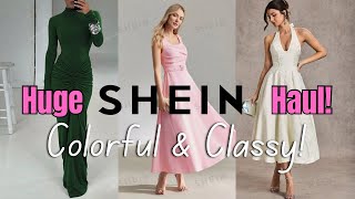 What's New on SHEIN - COLORFUL WINTER HAUL 2024 | Try On