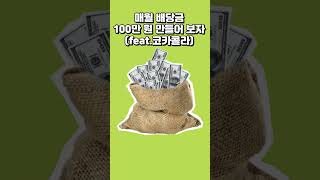 배당금으로 매월 100만원 만드는 방법(feat.코카콜라) #배당주#투자