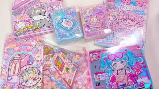 Magnetic Quiet Book Aki-chan unboxing stickers notebook Immersive and ASMR