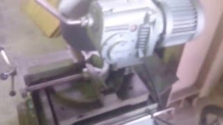 メタルソー　高速電機　動作確認