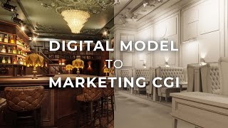 Architectural Visualisation | Digital Model (Clay Render) To Marketing CGI Show Reel #4