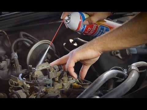 How To Clean A Car Carburetor Without Removing It - YouTube