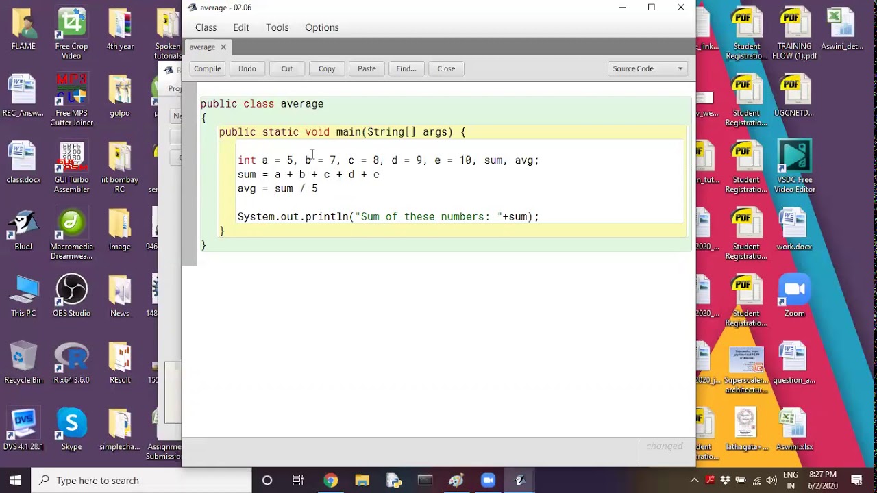 #Basic Java Programming Using BlueJ: 3rd Part - YouTube