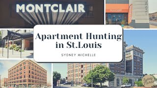 Come With Me Apartment Hunting in St.Louis| Wash U Student Friendly | Forest Park \u0026 Central West End