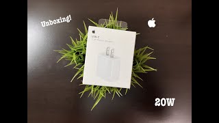 Unboxing/ASMR Apple's 20W USB-C Power Adapter! 