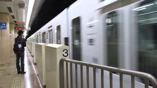 ［動画］　JR九州　筑肥線新型電車305系電車上り試運転　中洲川端駅発車