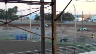 Van Gemmill wins heat race-Beaver, Oklahoma-5/18/12-Last part.