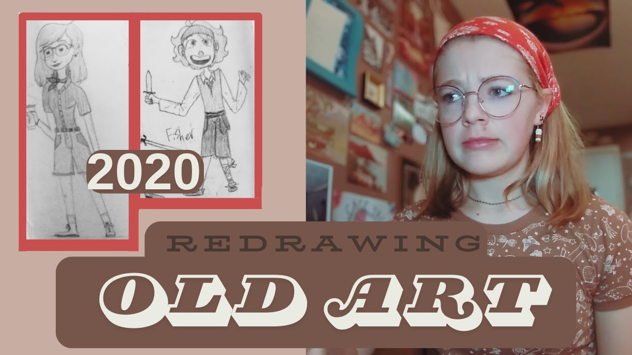 Re Drawing Old Art Youtube