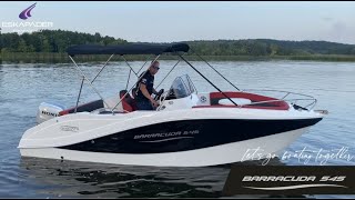 Barracuda 545 z nowym silnikiem  Honda BF 100 AK1 LRTU | Eskapader Płock