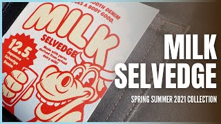 Milk Selvedge Denim - Naked & Famous Denim Spring Summer 21