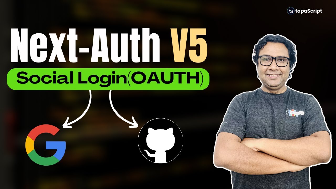 Next Js Authentication With Next Auth V5 Google Github Youtube