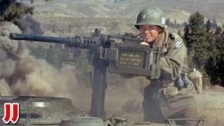 To Hell and Back - Audie Murphy takes up the .50 cal.