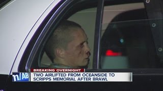 Two men injured in Oceanside brawl