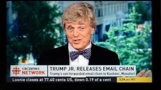 John Flannery -TRUMP Jr - CBC Power n Politics 20170711 Tue