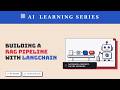 AI Learning Series - RAG Pipeline in Python using Langchain